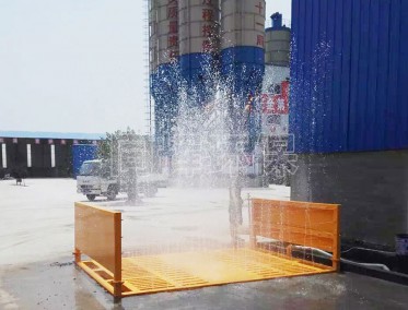濰坊洗車臺現場
